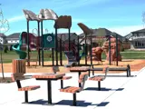 Playground and Picnic Benches