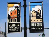 Meridian Historic Downtown Sign